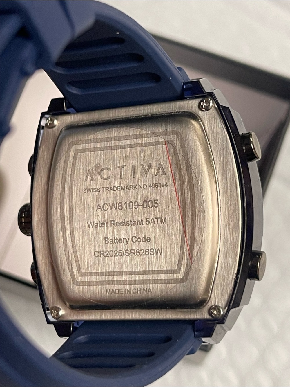 Activa X Invicta Digital Essentials Men's Watch - 45mm. Dark Blue (ACW8109-005) - Picture 14 of 14